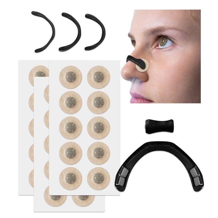 Nasal strip breathing expander